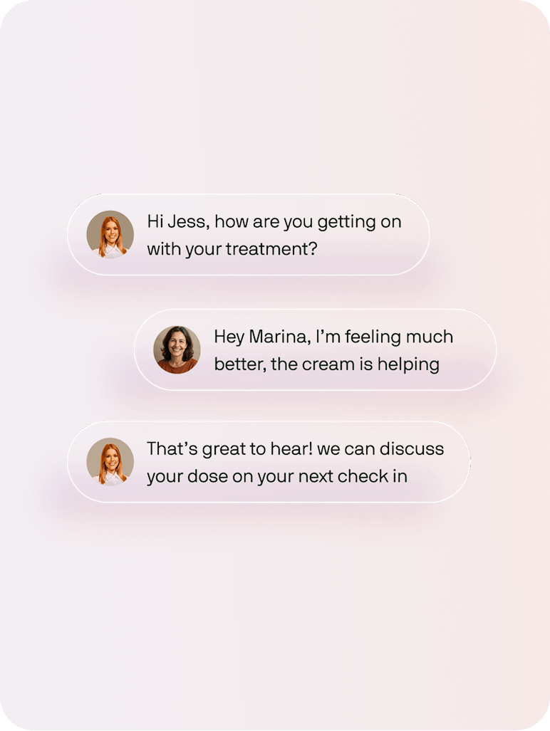 Monthly 10-minute check-ins (optional)